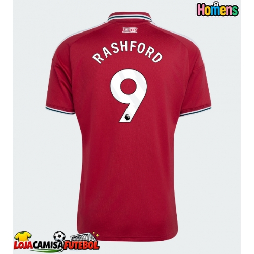 Camisa de Futebol Manchester United Marcus Rashford #9 Equipamento Principal 2026-27 Manga Curta